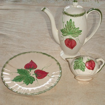 Blue Ridge Strawberries - China and Dinnerware