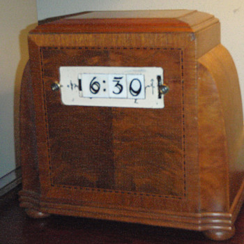 Pennwood Numechron Model #305 with Adler-Royal Cabinet - Clocks
