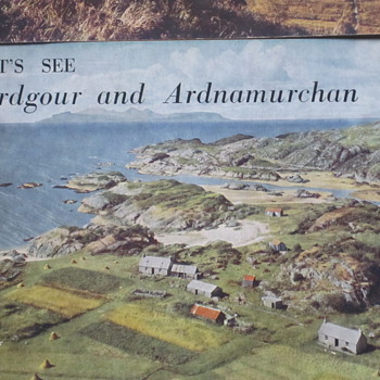 1950s Tourist books for Scottish Highlands - Paper