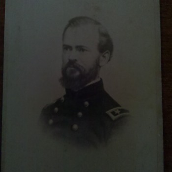 Civil War CDV of Union General James B McPherson KIA Atlanta 1864