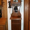 Glass Front Wall Telephones