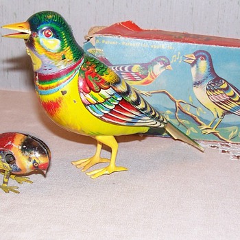 chirping tin birds