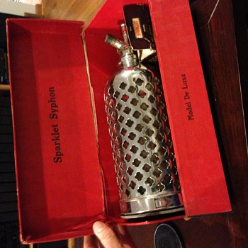 Art Deco Sparklet Syphon w/ Original Box