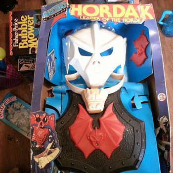 1980's MASTERS OF THE UNIVERSE HORDAK PLAY SET MINT - Toys