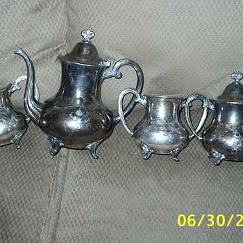 Silver set given to me