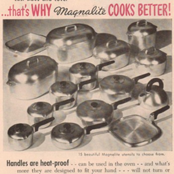 1950 Magnalite Cookware Advertisement