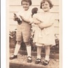 1920 Photo of Children w/ Toys 