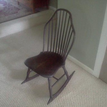 Old Sewing or Child's Rocker