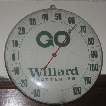 old batteries thermometer 