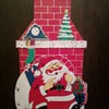 Santa Christmas Card Holder!