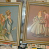 2 pictures framed  signed brewster  