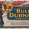 1917 Bull Durham Cardboard Advertisement Sign