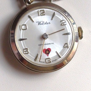 Webster Antimagnetic Wind-Up Pocket Pendant Watch Unknown age any Ideas? - Wristwatches
