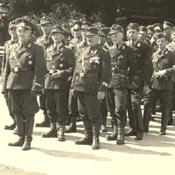 Nazi Era Red Cross Unit Photo - Military and Wartime