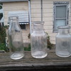 Medicine bottles.
