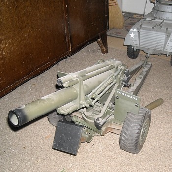 GI Joe 155mm Howitzer Part 2 in Travel Mode - Toys