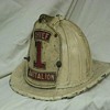 1960's era 16 comb white Cairns & Brother helmet