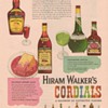 1955 Hiram Walker Cordials Advertisement