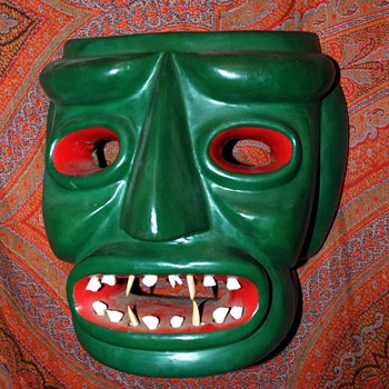 some of my masks - Folk Art