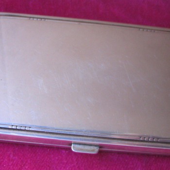 Lady`s cigarette case by Georg Jensen