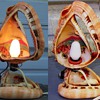 Vintage Sea Shell Tourist Souvenir Lamp 