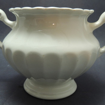 J & G Meakin England Classic White Sugar Bowl?