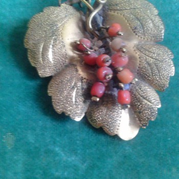 Miriam haskell earrings and possible haskell pin?