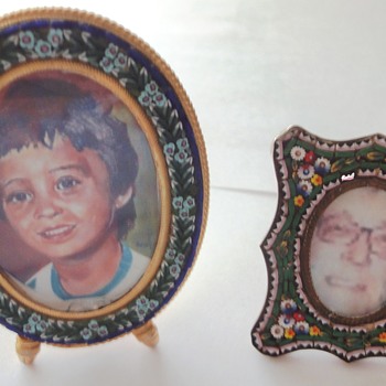 Micro Mosaic Photo Frames - Fine Jewelry