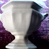 Tiny Little White Porcelain Urn / Circa 1956