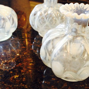 Trio of Dreamy - Art Glass