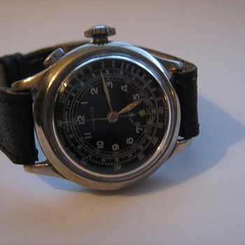 Mondia Watch ca. 1940  Chronograph 