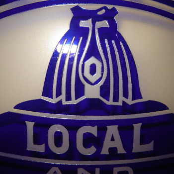 Glass Bell Sign from Buffalo NY
