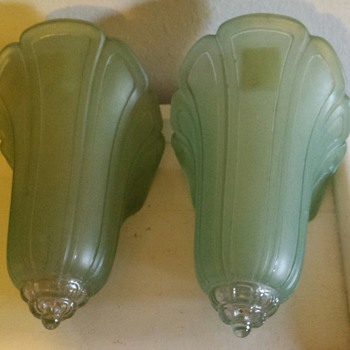 Gifts from my mama( art deco slip shades) - Art Deco