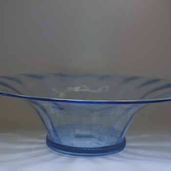Whitefriars Sapphire Bowl - Art Glass