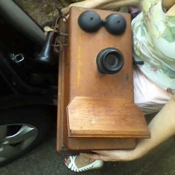 1938 Western Electric Crank Wall Phone - Telephones