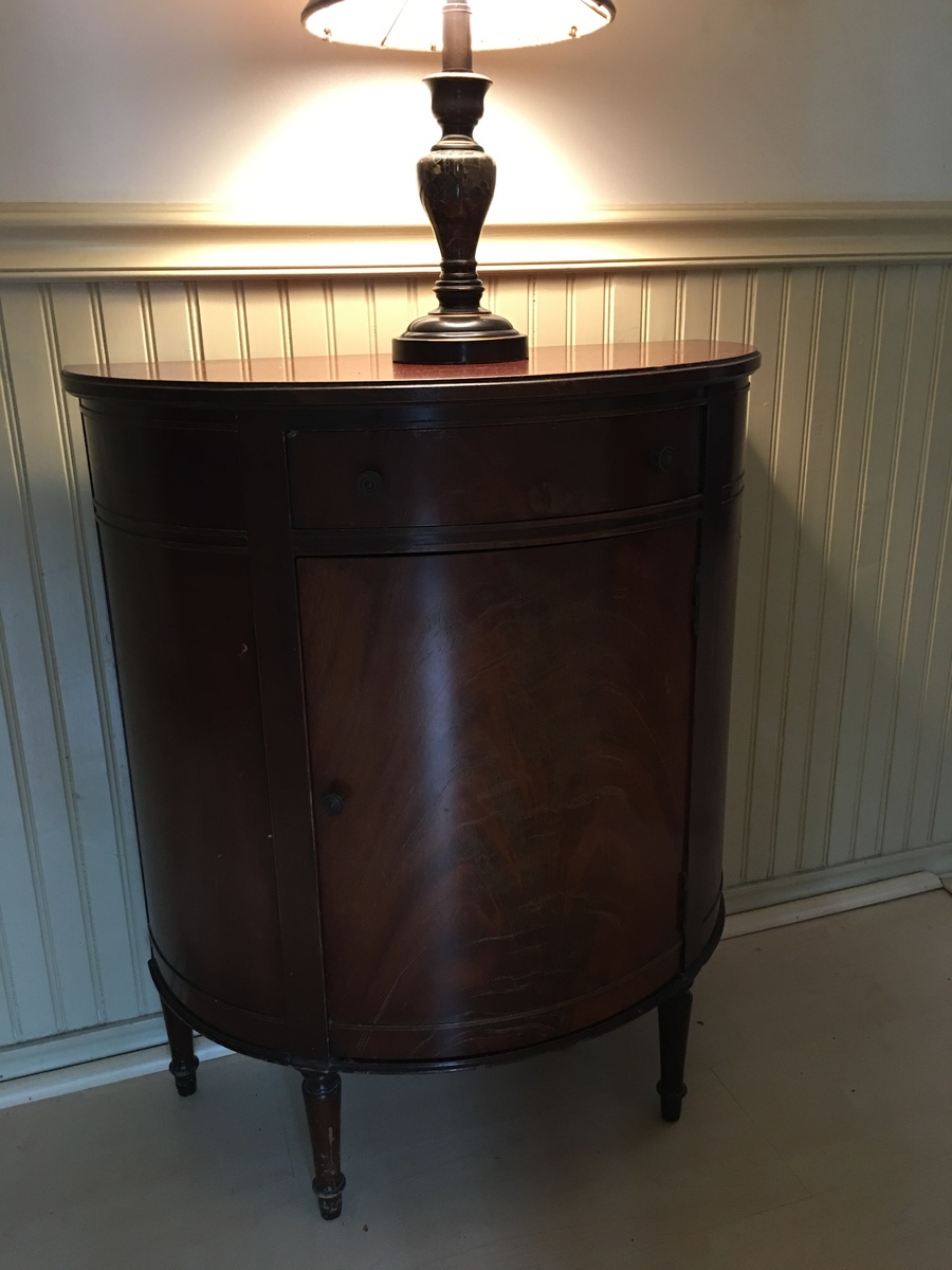 Imperial Half Round Mahogany Collectors Weekly