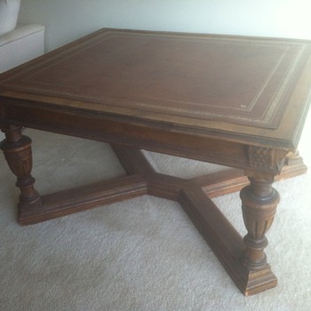 Antique Mid 19th Century Partners Desk