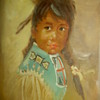 My absolute favorite Native American Indian oil painting.