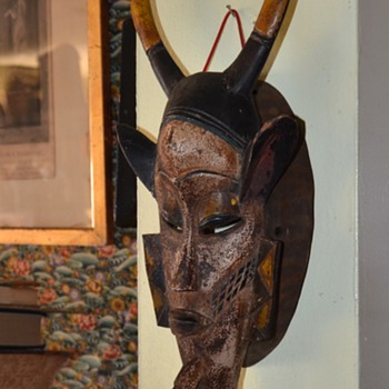 African Mask - Senufo from Ivory Coast - Visual Art