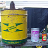 My Central Exchange, Itasca, and Winchester oil cans.