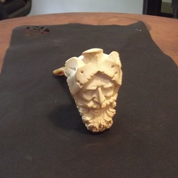 Meerschaum Pipe from Germany, a favorite souvenier - Tobacciana