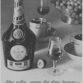 1953 Benedictine & Brandy Advertisement - Advertising
