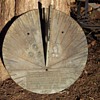 RARE 1913 INDIAN AND PRESIDENT BRONZE SUN DIAL WITH POEM