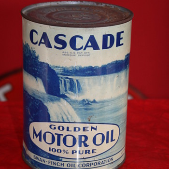 Cascade oil can