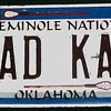 Seminole Nation Vanity Plate
