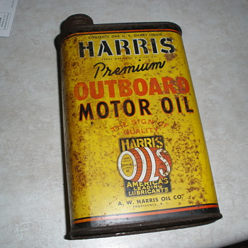 Harris Oil can
