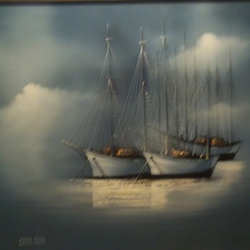 Carlson Oil Painting