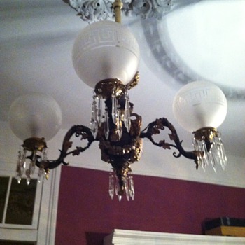dining room gas fixture