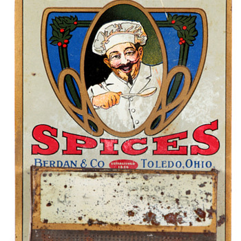 Chef Spices Berdan & Co. Toledo Match Holder - Advertising