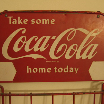 1950's Coca-Cola Six-pack Display Rack - Coca-Cola